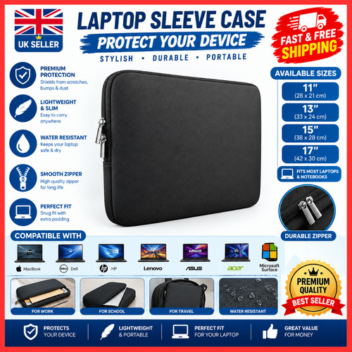 Laptop sleeve case 15 6 - laptop, 13
