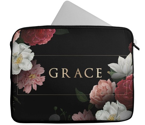 Personalised any name floral - personalised,