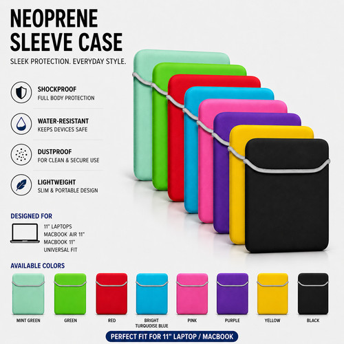 Neoprene sleeve bag - 11",